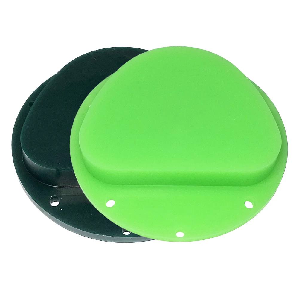 5pcs Dental Material Lab Cad Cam Milling Wax Casting Disc Green Color Denture Wax Disks for Amann Girrbach