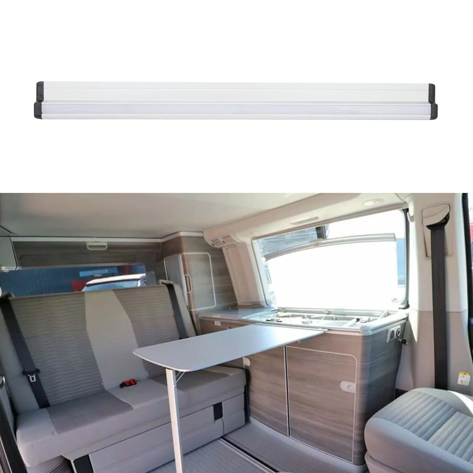 New RV Table Rail 500mm Aluminum Alloy High Strength Rustproof Wall Table Support Rail for Yacht Boat  RV Wall Table Rail