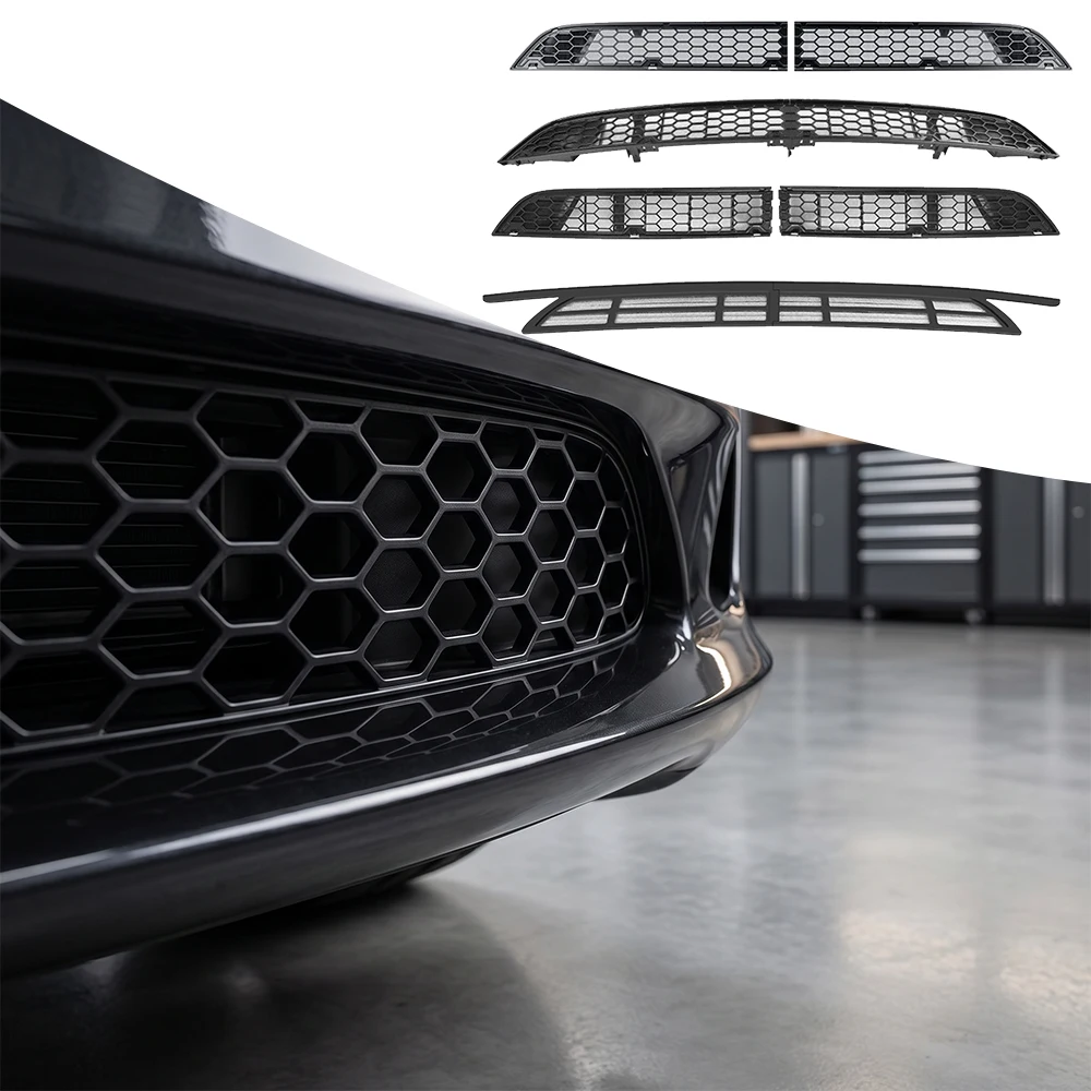 For Tesla Model Y 21-24 Model 3 Highland Car Lower Bumper Anti Insect Net Anti Dust Proof Inner Vent Grille Insect-proof Covers