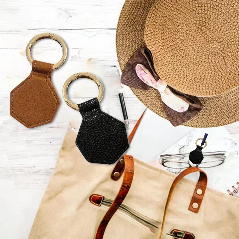 1PC Magnetic PU Leather Hat Clip Hat Holder Sunhat Clip Organizer Travel Hat Clip for Baseball Hats Cap Traveling Bags Luggage