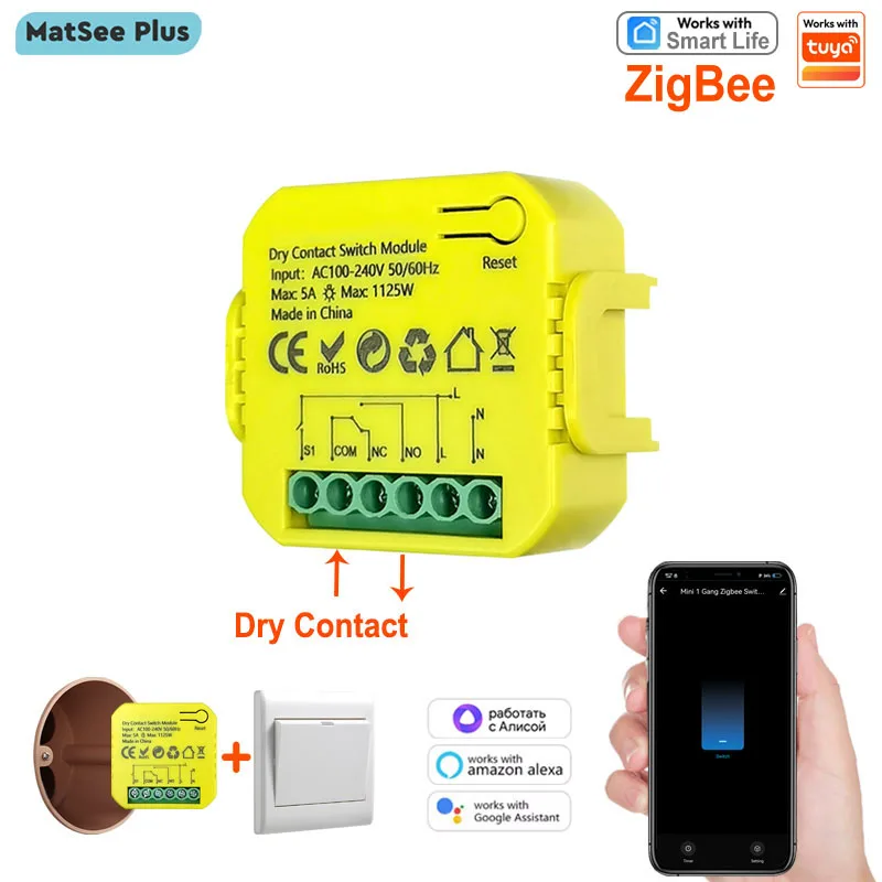 Dry Contact Spdt Sw…