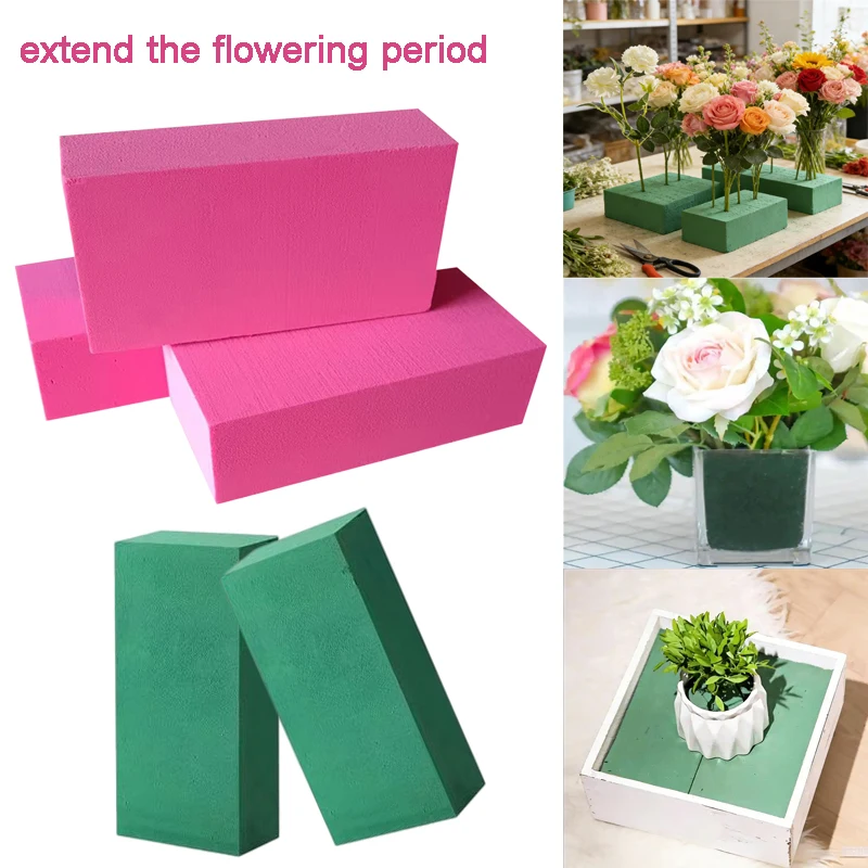 

Цветочные пенопластовые блоки для флористики, свадеб, вечеринок и декораций, для увлажнения живых цветов, товары для дома и сада