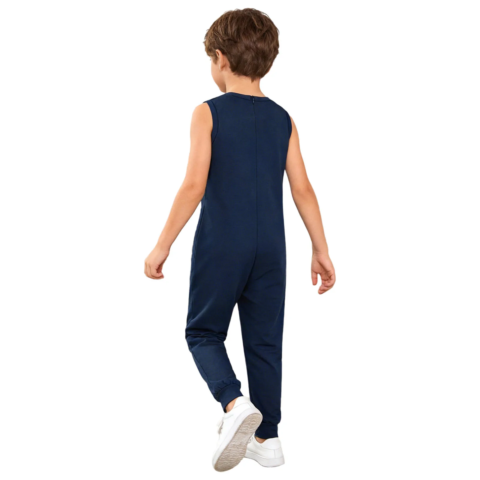 Kids Special Needs Adaptive Clothing Cotton Rompers Long Sleeve Zipper One Piece Full Body Jumpsuit Ideal for Wearing All Day