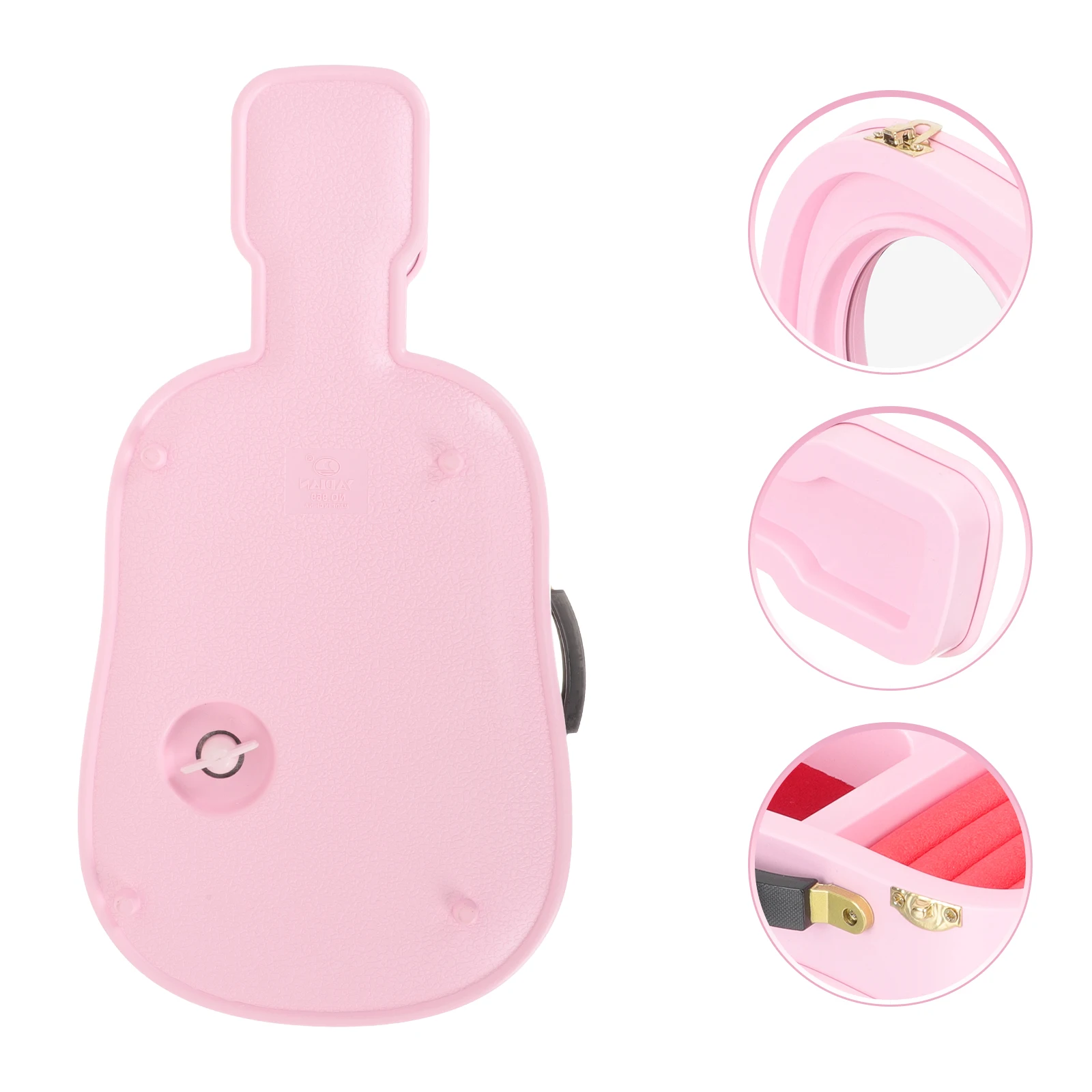 

Music Box Jewelry Storage Violin Shaped Acrylic Desktop Decoration For Kids Girls Gift Household Musical Ornament Creative