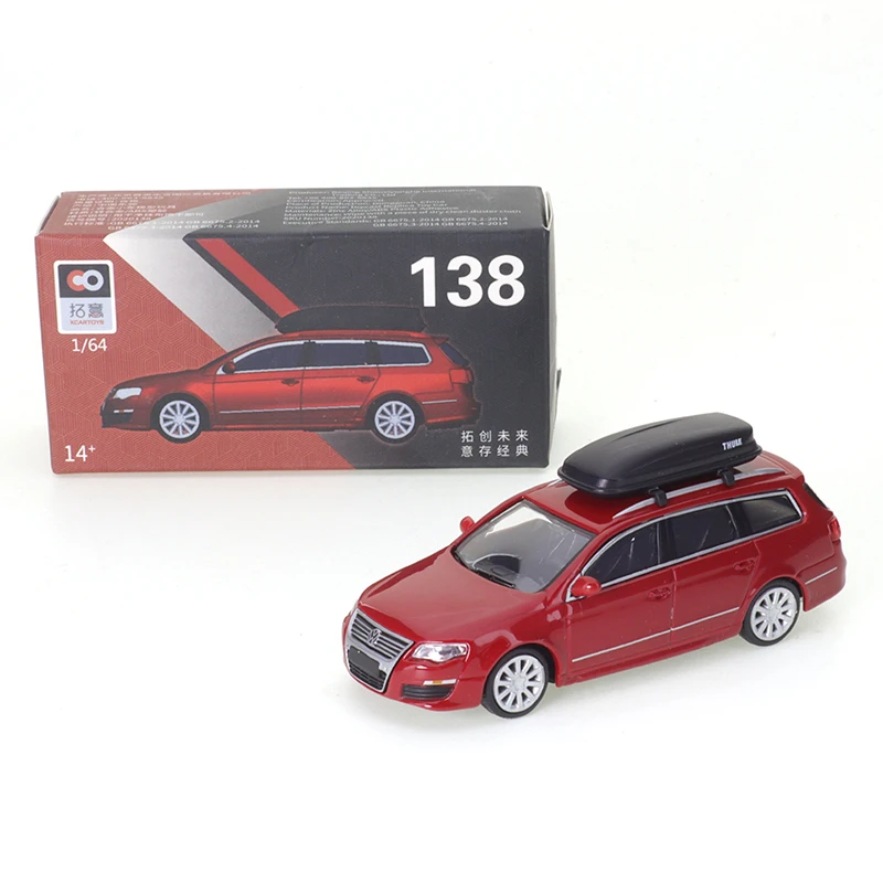 XCARTOYS 1/64 Miniature Die Cast Car Model Volkswagen R36 B6 Station Wagon Diecast Automotive Model Ornaments Cas Toys Gift