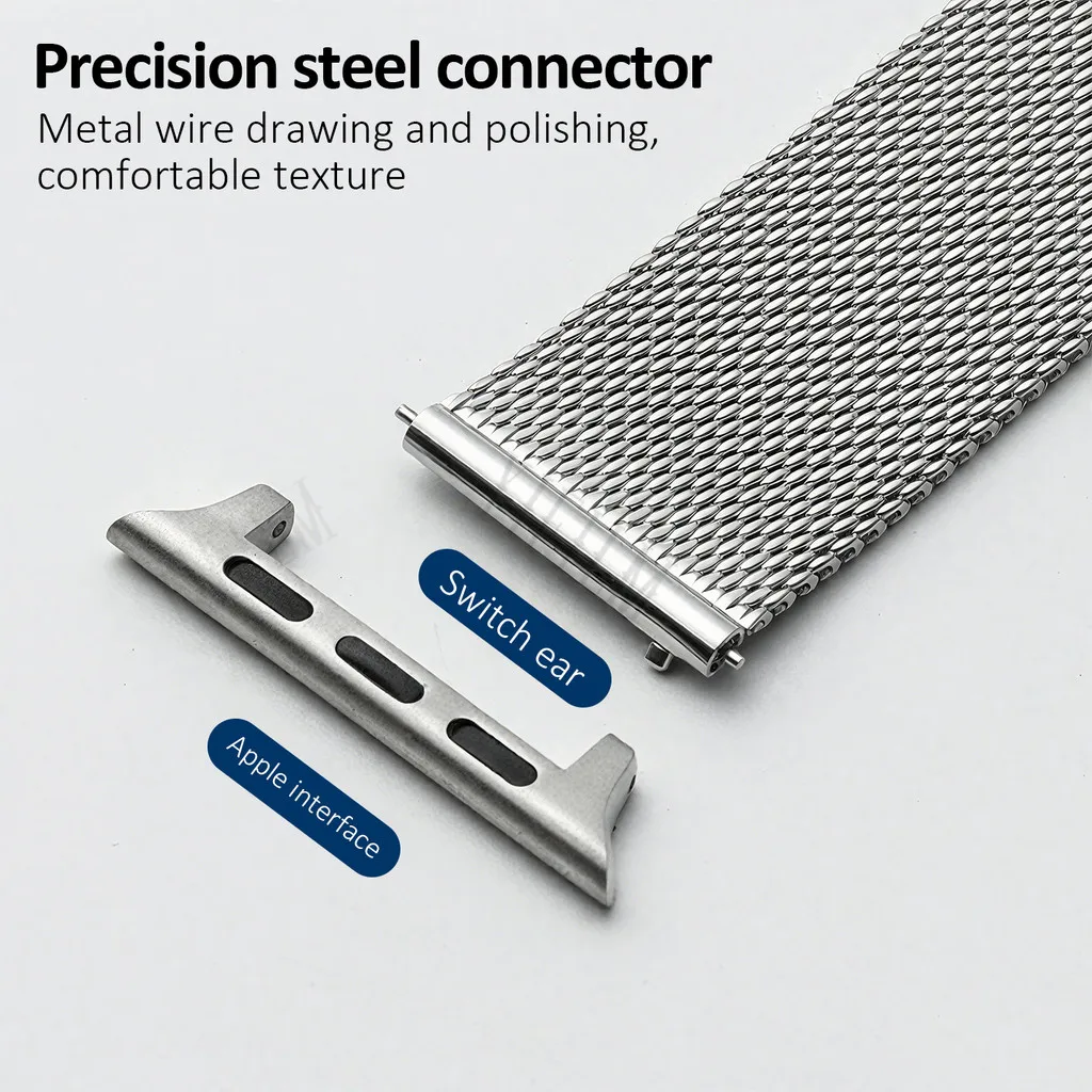 Smart Watch Band For Huawei Watch GT 6 5 4 41mm Strap 18mm Durable Stainless Steel Bracelet Unisex Classic Watch Starp image 6