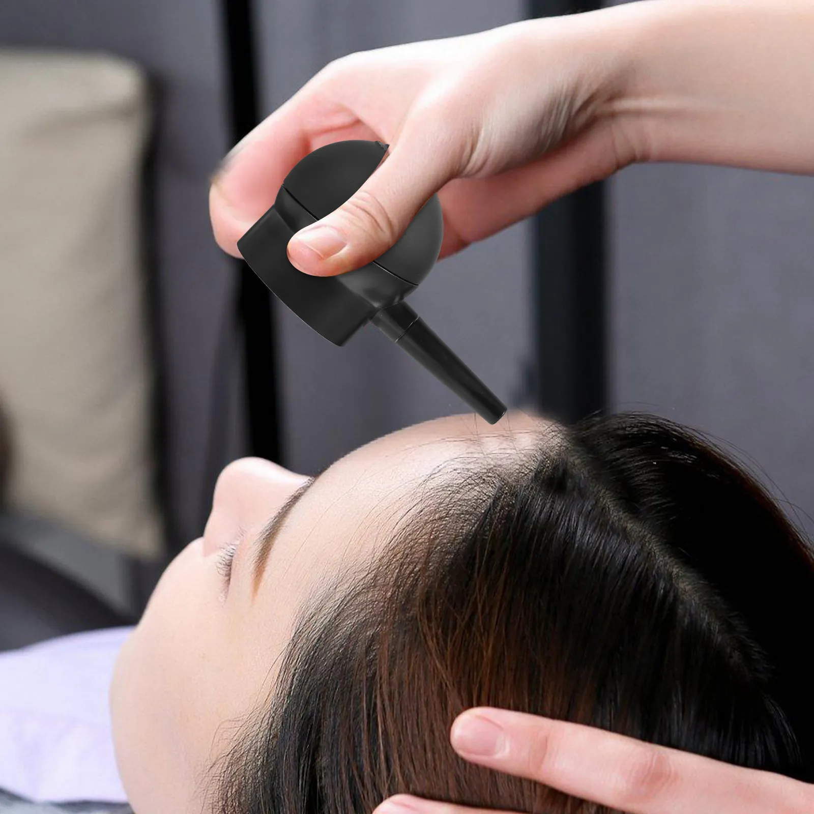 1Pcs Hair Fiber Spray Nozzle for Precise Thinning Area Application Hair Thickening Powder Sprayer Hairdressing Sprayer