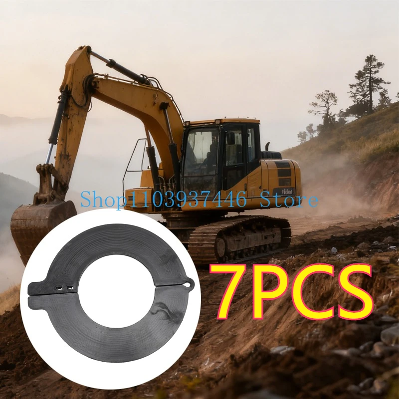 

Высококачественная прокладка, шайба ковша вала, детали экскаватора, 7 шт.