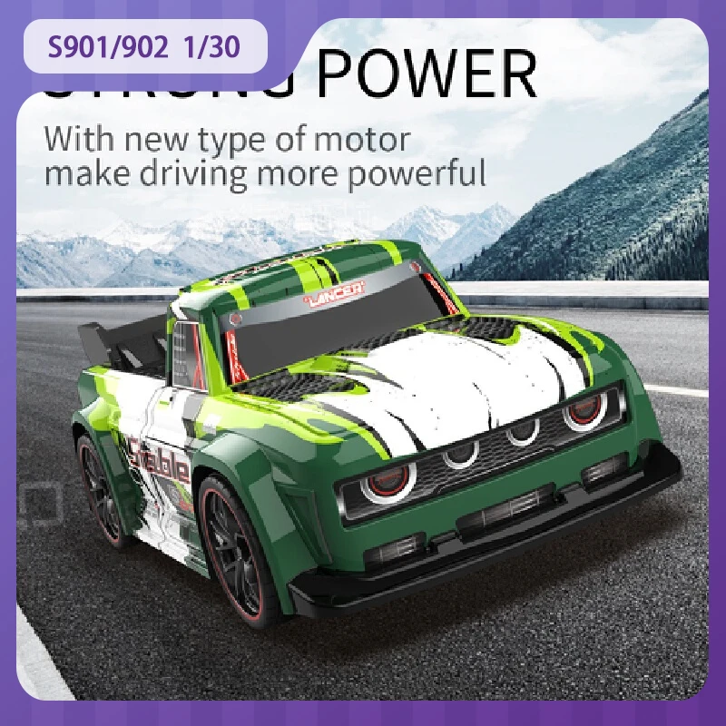 

S901/902 1/30 Радиоуправляемый автомобиль Высокоскоростной автомобиль Альпинистский автомобиль Дрифт Гонки Внедорожник Полая чашка Автомобиль с дистанционным управлением Детская игрушка в подарок