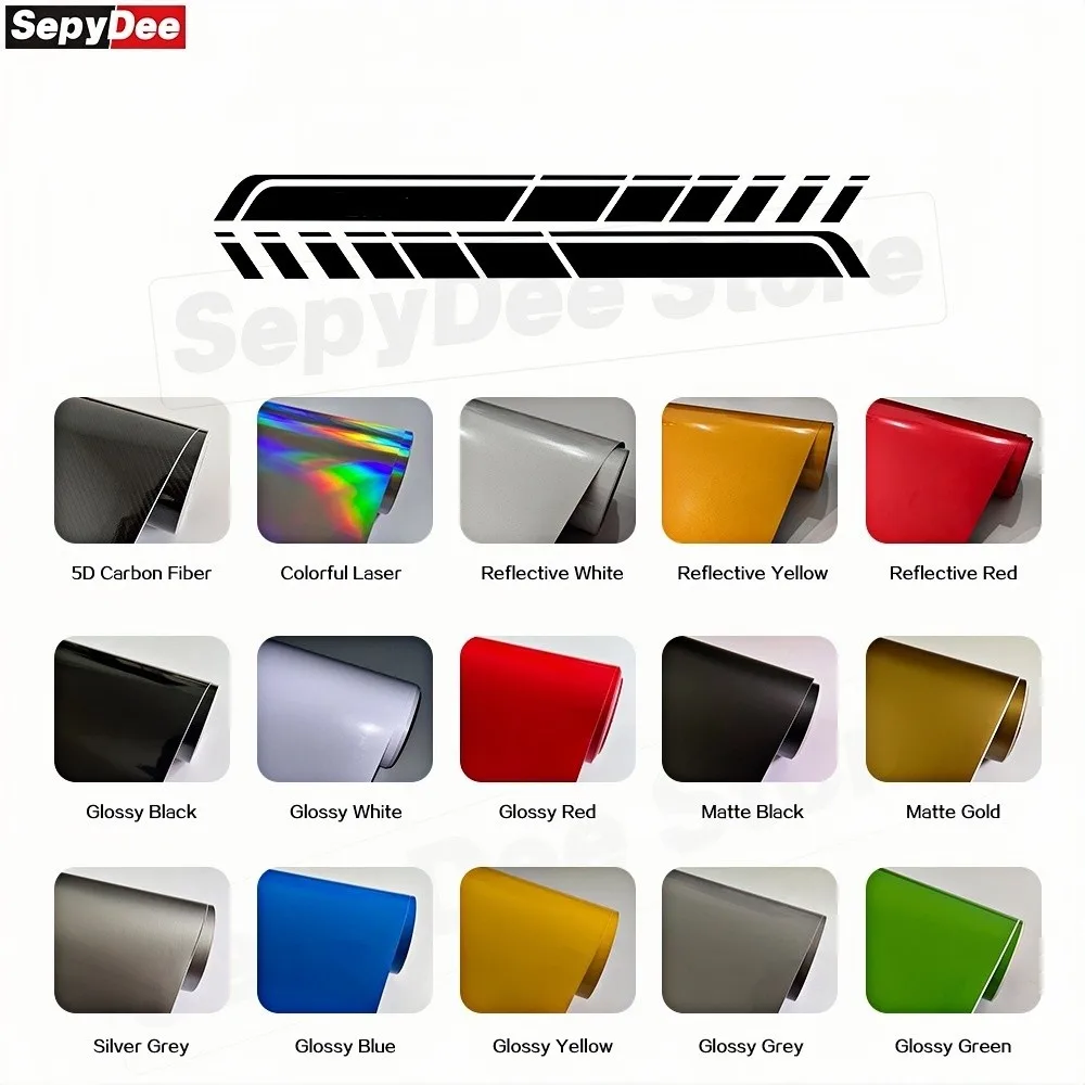 

2 шт. боковая наклейка на дверь автомобиля для Toyota Highlander Racing Sport Body Stripe виниловая наклейка автомобильные аксессуары