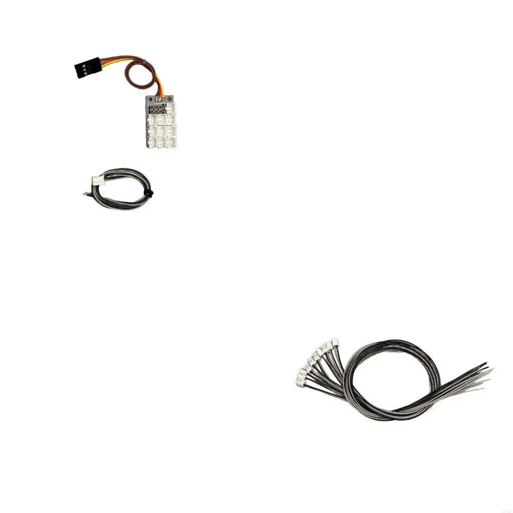 

462E Модуль расширения освещения 4 в 1 с интерфейсом PH2.0 и конструкциями быстрого отключения для моделей в масштабе 1/14