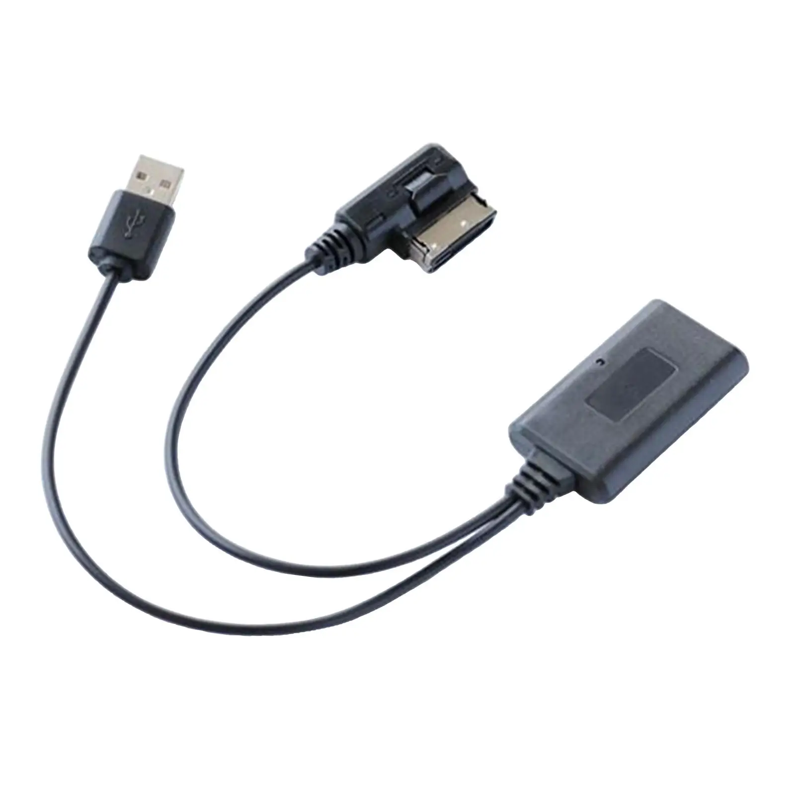 Wireless Car Audio Cable Adapter Black USB Music Interface Plastic for Audi Q7 2023 A6 C8 A4 B9 S Line AMI MMI 2G