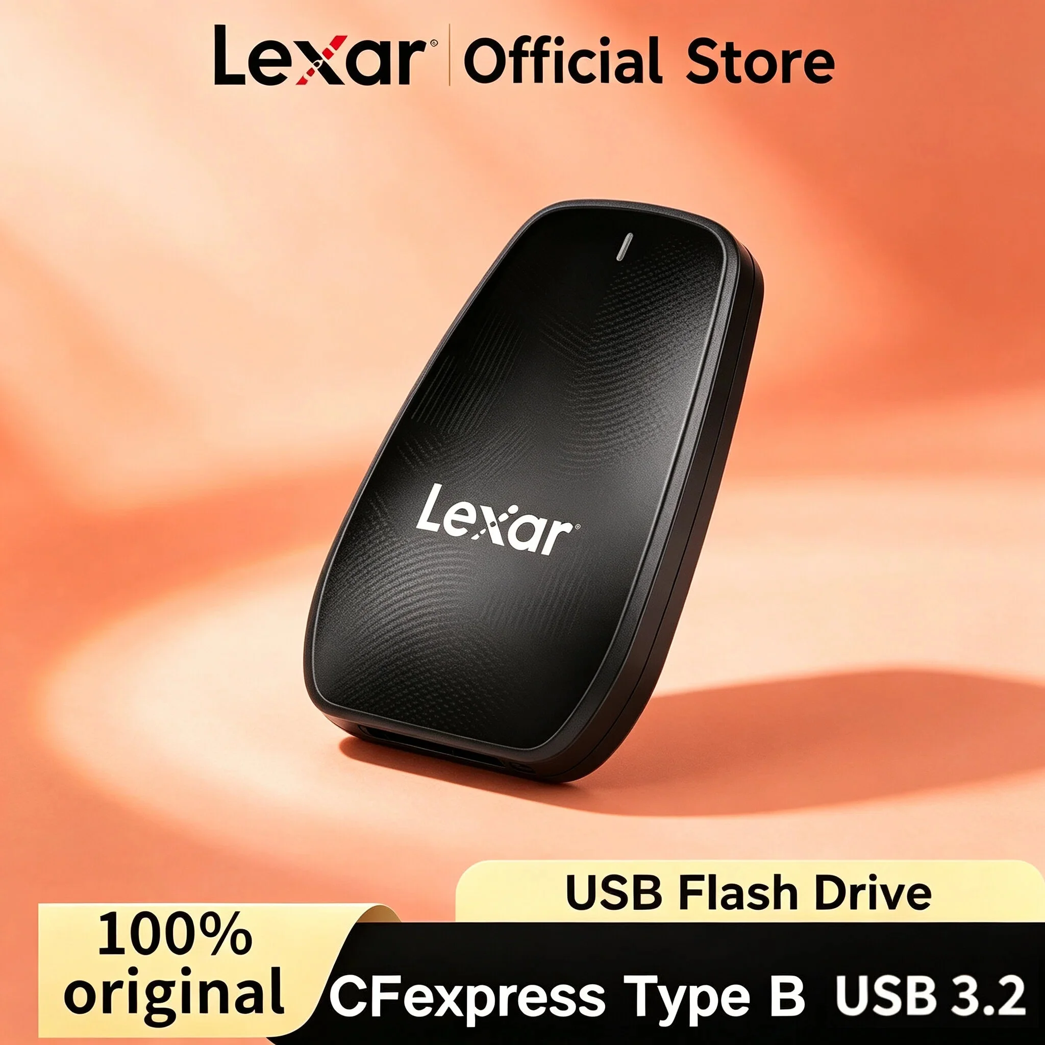 

Lexar Card Reader Professional CFexpress B USB 3.2 Gen 2x2 RAW 8K for Laptop Accessories Multi Smart CF Reader Pro Max