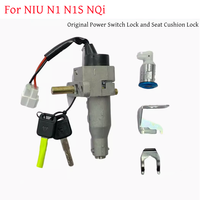 Original Lock Kit for NIU N1 N1S NQi Electric Motorcycle Power Switch Lock and Seat Cushion Lock Replacement Accessories