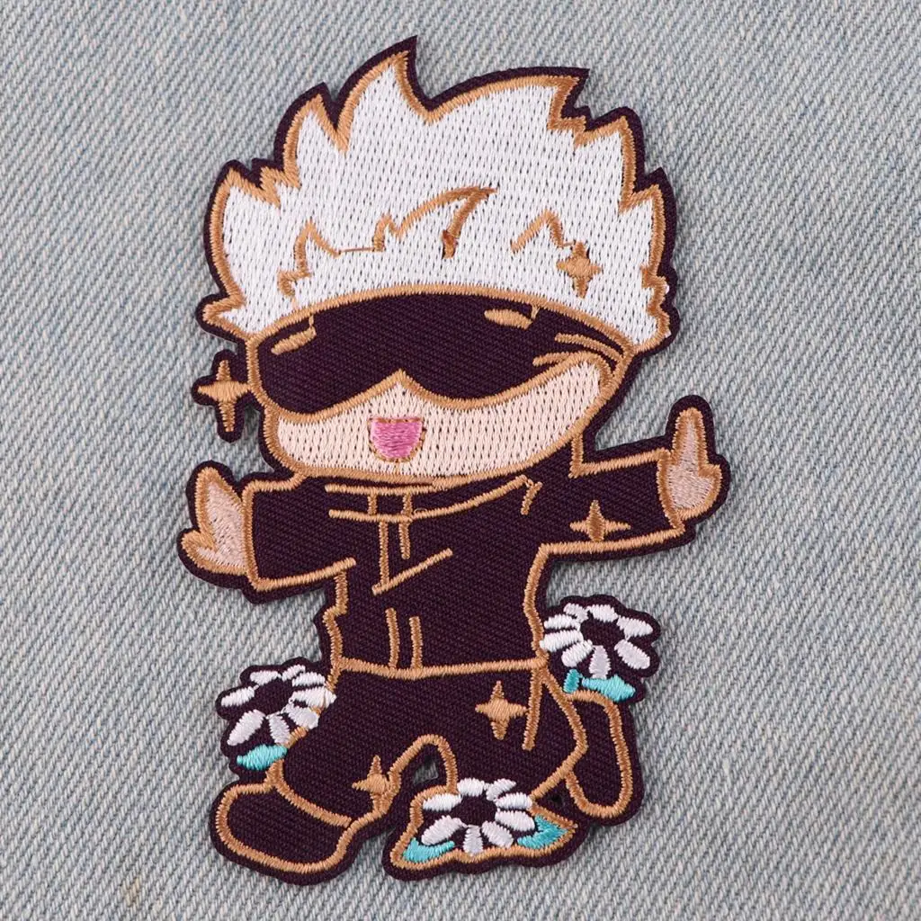 

Japanese Anime Cartroon Embroidered Patch for Clothing DIY Badges Decorative Fashion Accessories Wholesale