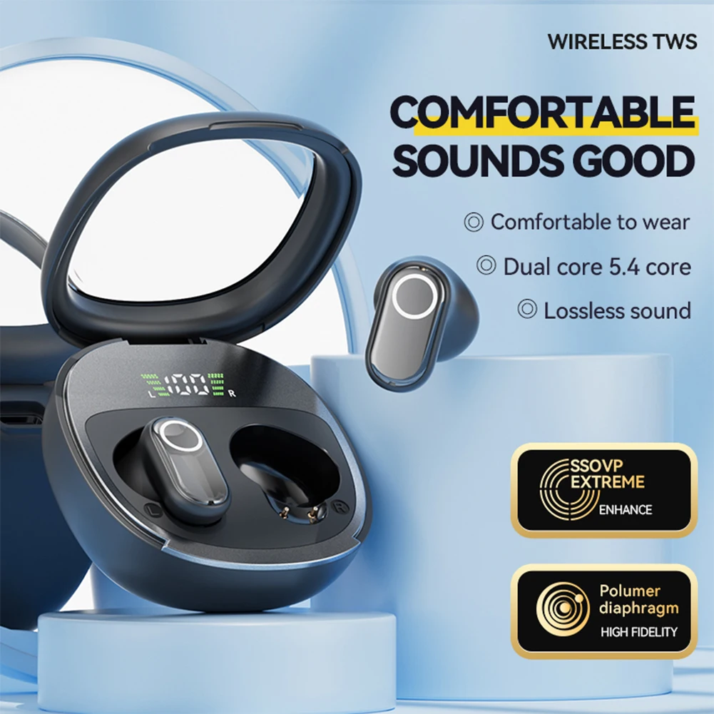 Translation Earbuds Real Time Wireless BT Language Translator Earbuds 144 Languages Ai Translating Earbuds Headphones