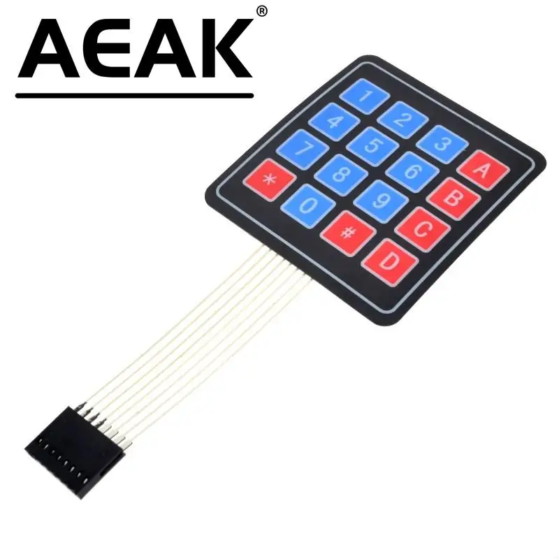 16 Key 4 x 4 Membrane Switch Keypad 4x4 4*4 Matrix Array Matrix keyboard