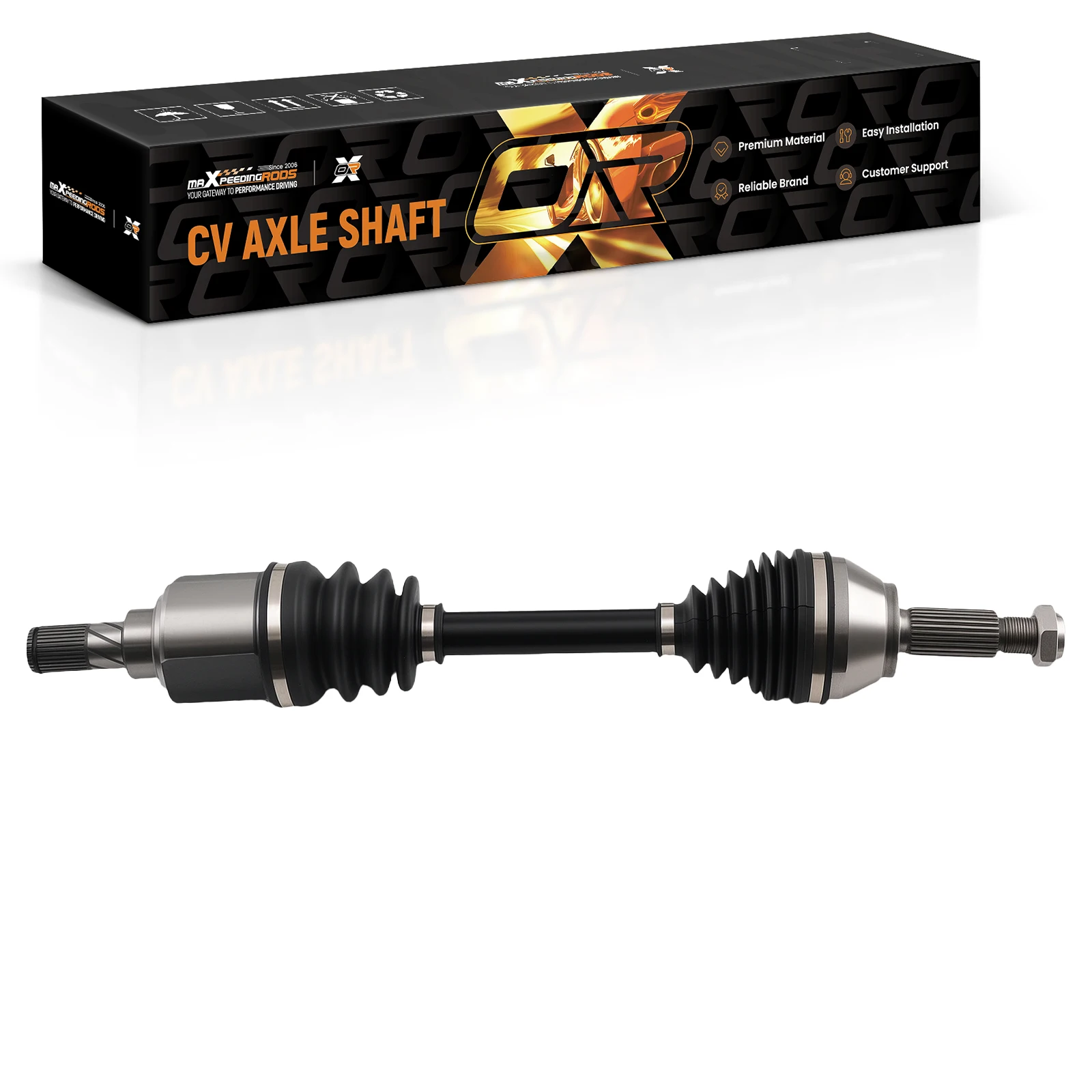 Front Left CV Axle Shaft Assembly Driver Side For Ford Fiesta 2011-2015