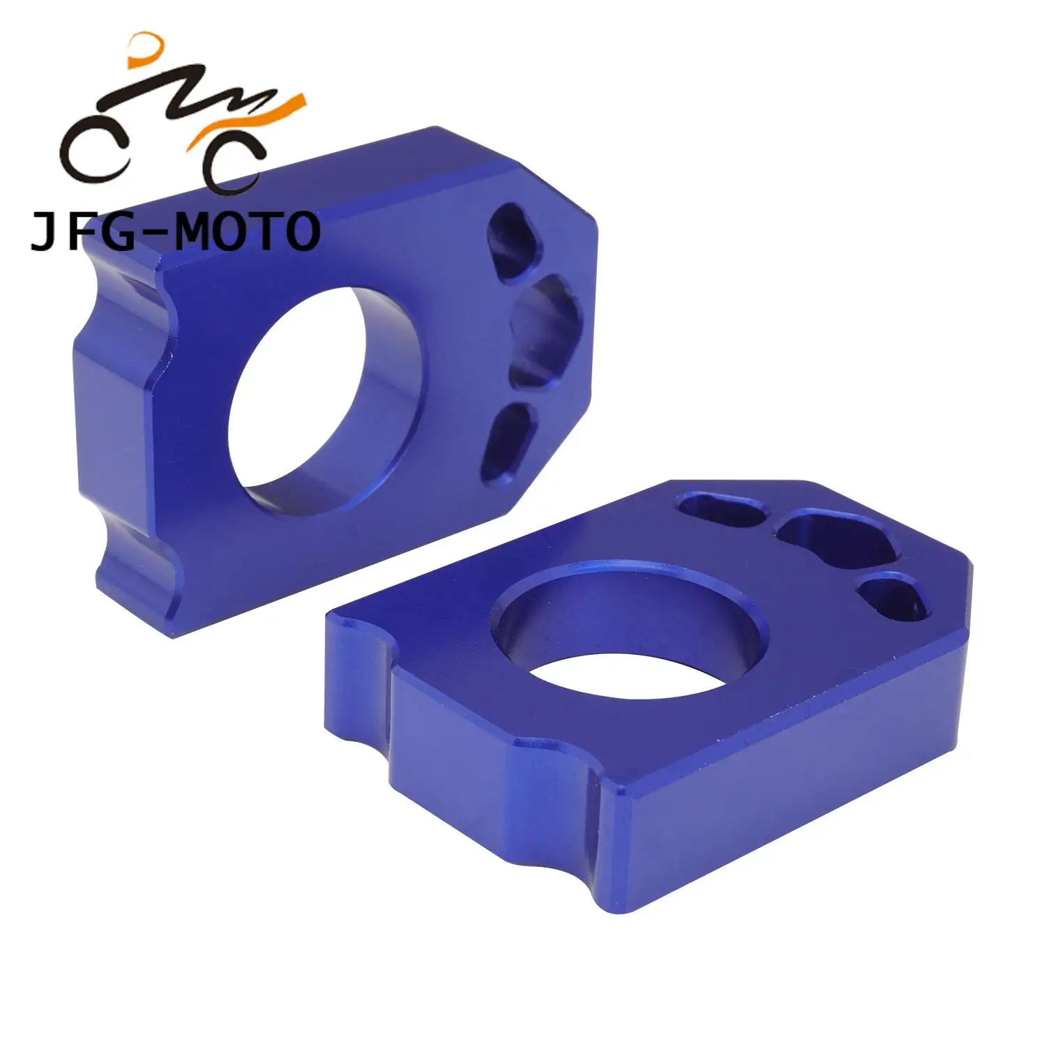 Motorcycle CNC Rear Chain Adjuster Axle Blocks For YAMAHA YZ 125 250 250F 450F 125X 250X 250FX WR 250F 450F 250R F X FX WR R