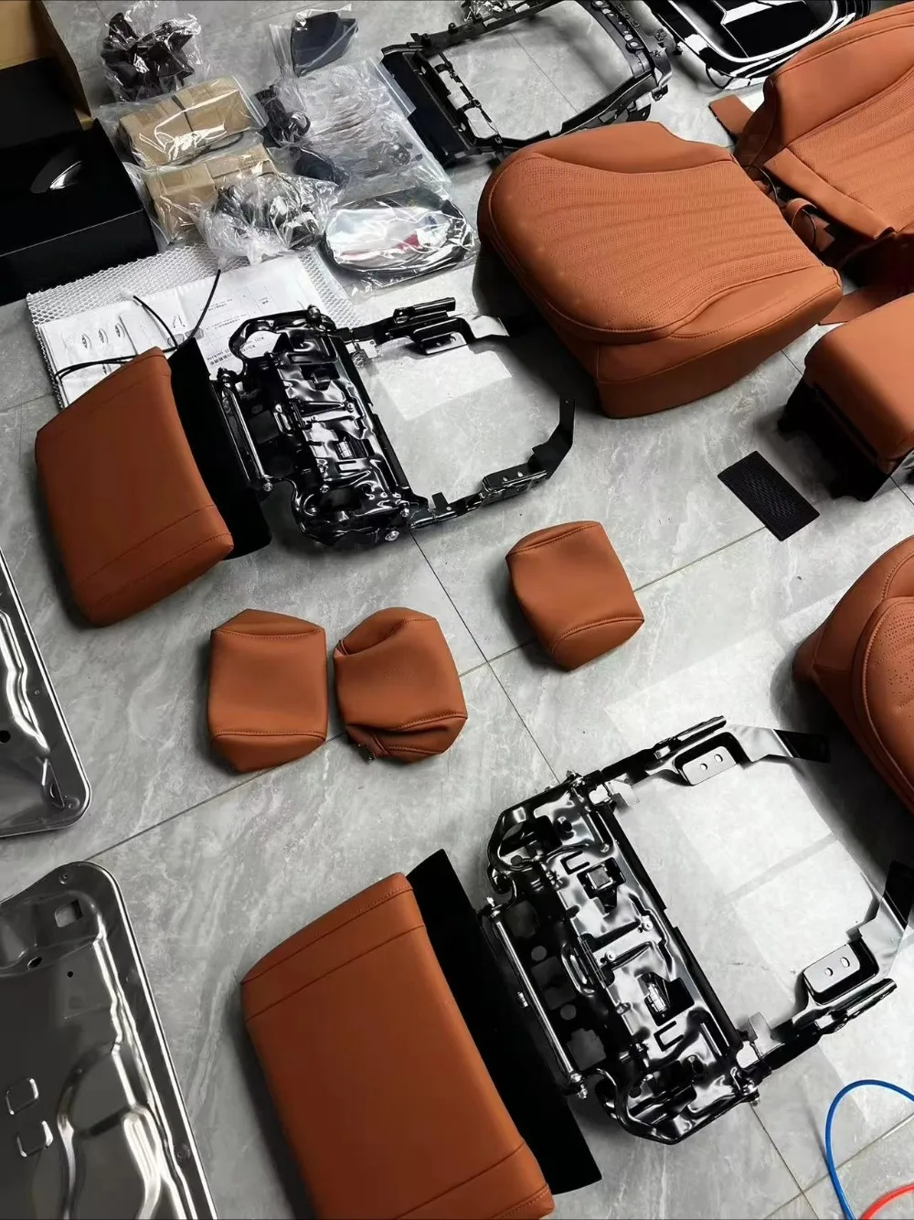 Universal Piano Interiors Dash Kits for  for Benz W221 & W223 Seat & Door Handle Upgrade