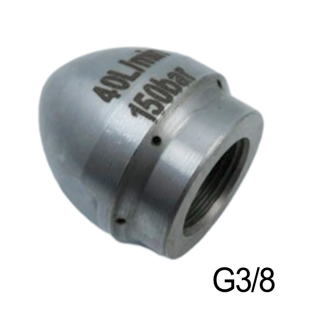 Brand New Hose Nozzle Cleaning Tools Flusher Stainless Steel Thread G3/8inch Pressure Washer Accessories Brand