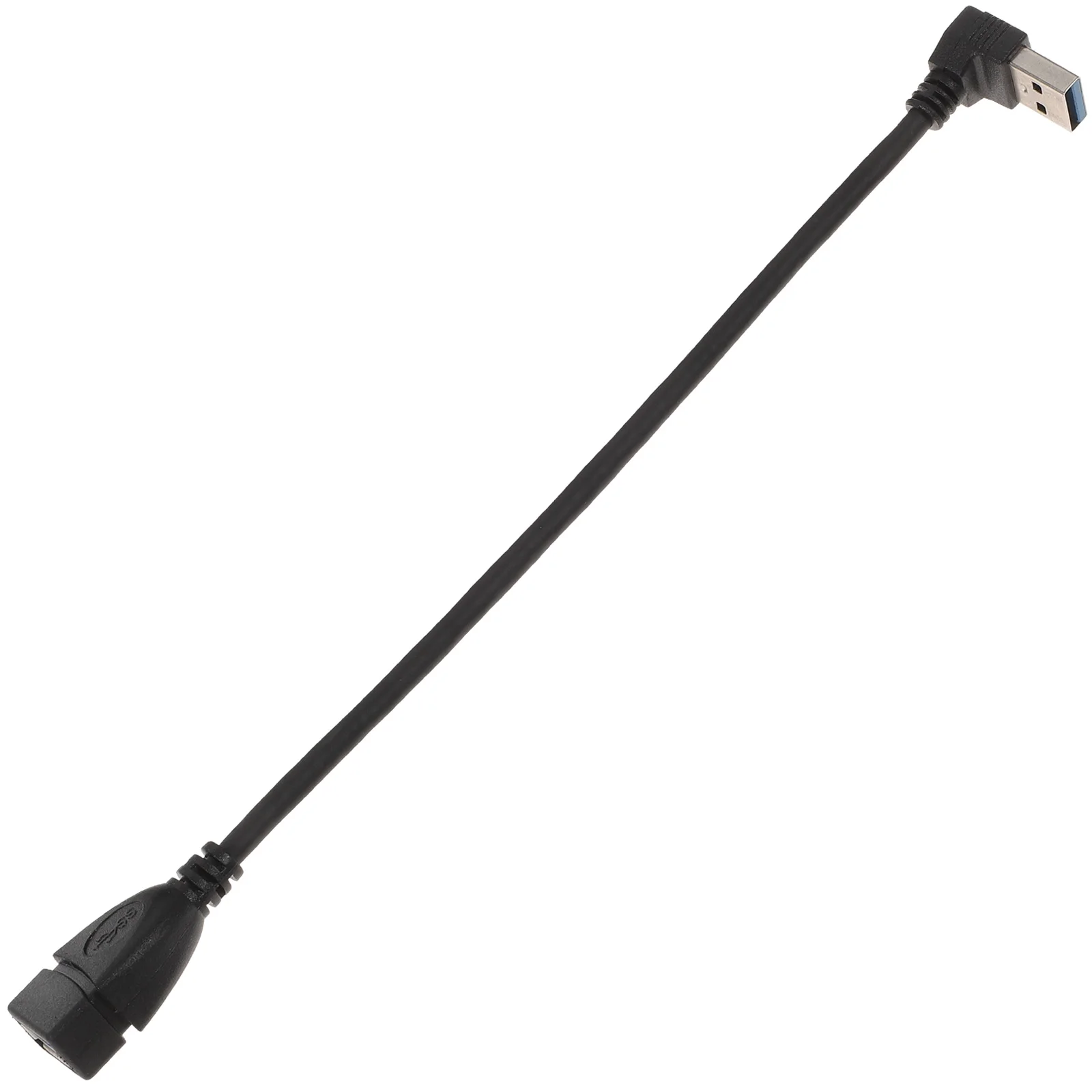 

USB 3.0 Extension Cable 90 Degree Downwards Right Angle Adapter for Pc Laptop Computer USB Port Expansion High Speed Shielded