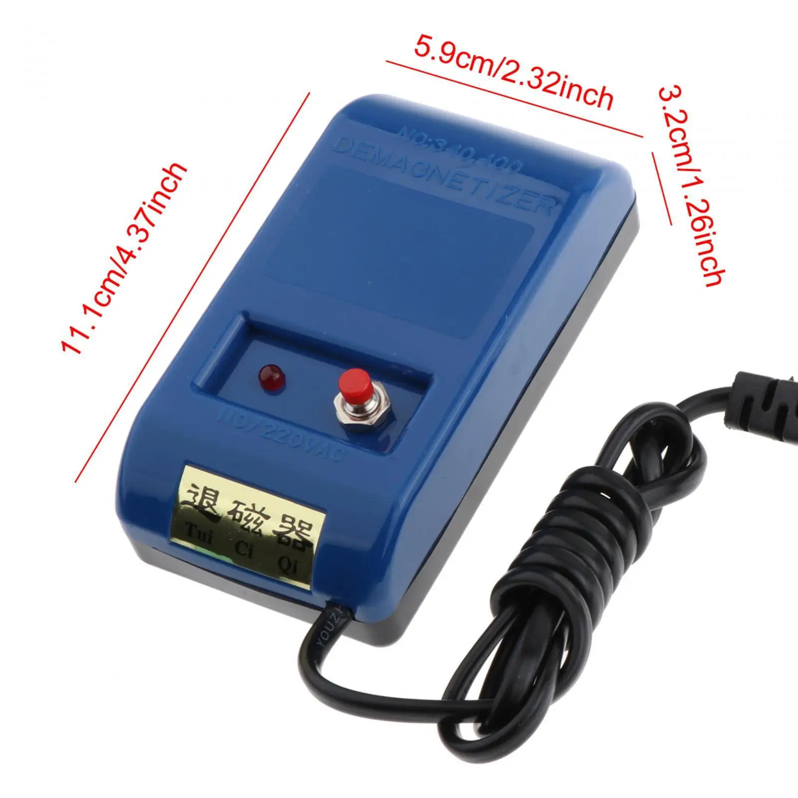 Watch Demagnetizer Accessories Repair Tool Compact Portable Shop Demagnetization Tools Watch Repair Screwdriver Tweezers