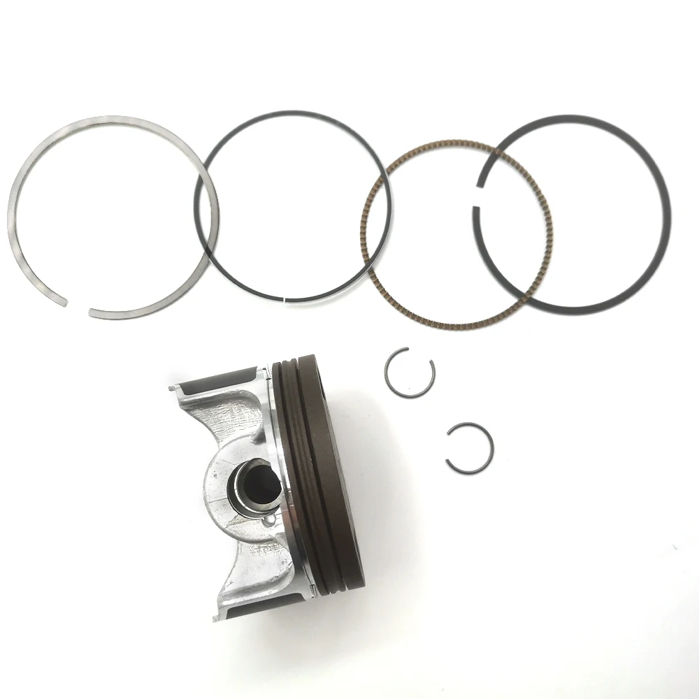 Motorcycle 62mm Piston And Piston Ring Kit For ZongShen ZS 190cc Z190 W190 1P62YML-2 Engine Dirt Pit Bike ATV Quad