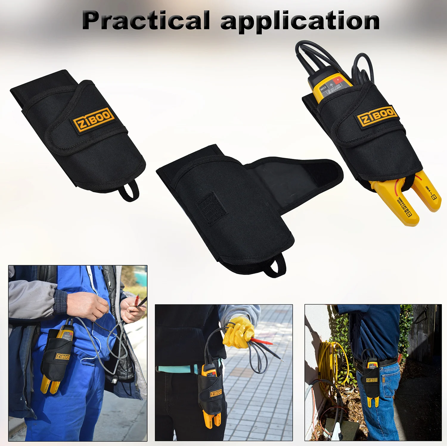 ZIBOO C30 Rugged Fabric Holster Compatible with  T6-1000 T6-600 T5-H5-1AC H-T6