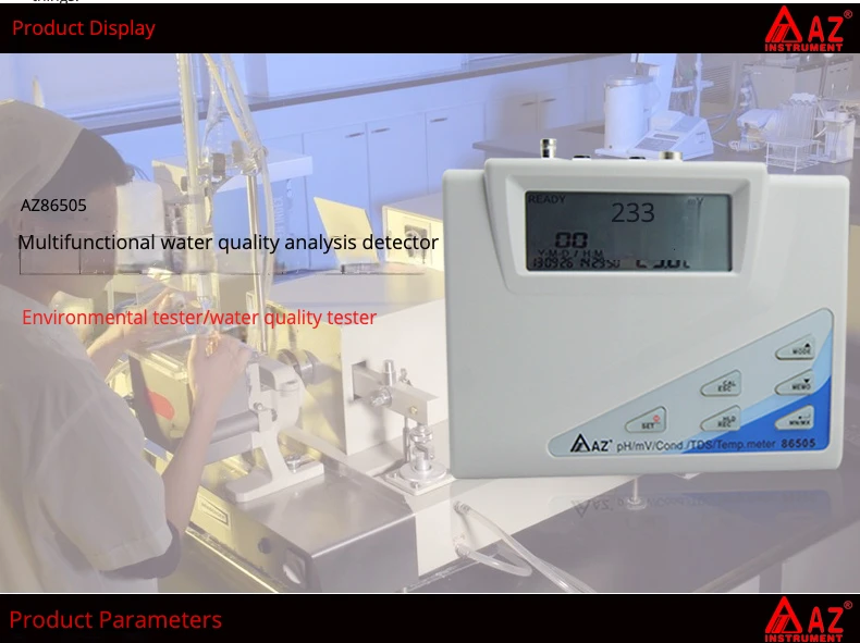 

Тестер кислотности 2026, лабораторный настольный измеритель PH MV TDS, тестер температуры, промышленный настольный pH-метр