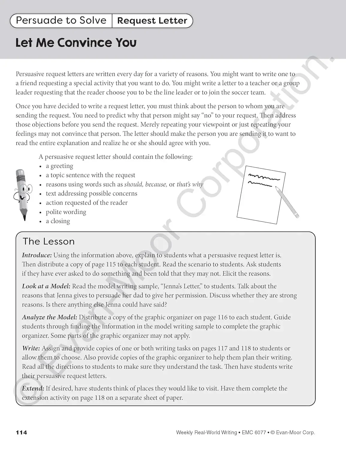 Evan-Moor Weekly Real-World Writing, Grades 1-2 Workbook,aged 5 6 7 8, English book 9781645141563