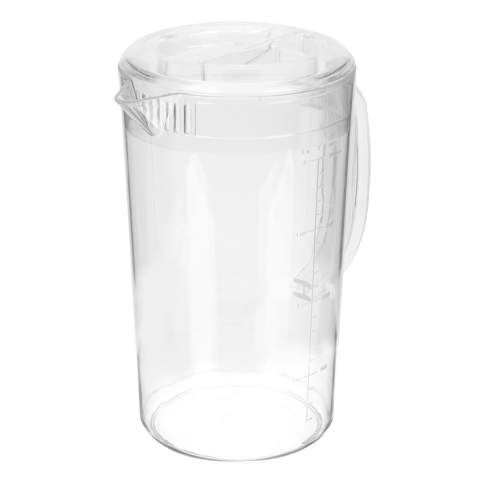 

Acrylic Water Pitcher Large Capacity Cold Water Bottle Juice Jug Tea Pot Container Family Party Kitchen Bar Supplies