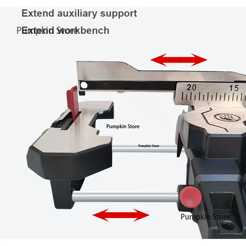 Multifunctional High-Precision Circular Saw 45 Degree Cutting Miter Sawing Aluminum Machine 8Inch Woodworking Tool