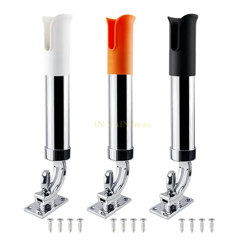 

M5TC For Kayak Boat Yacht Fishing Rod Holder Racks Portable Fishing Rod Stand-Off Tube Rod Pole Holder Bracket Socket Support