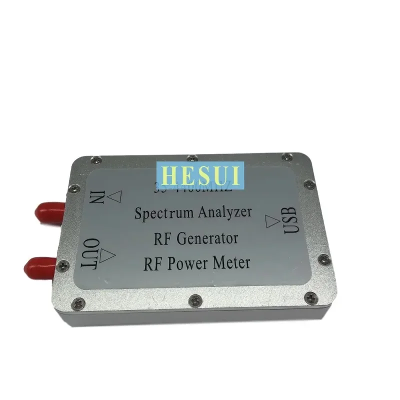 PLZ35-4400MHz simple frequency spectrum sweep signal source power meter CNC aluminum alloy shell