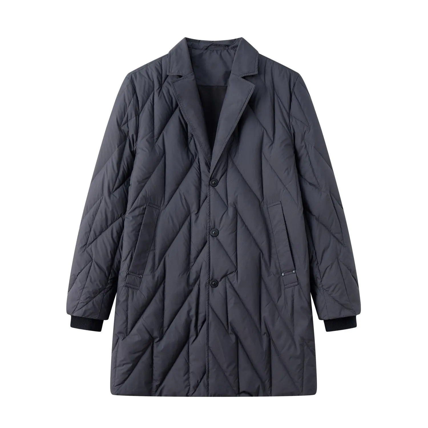 2025秋冬 レディース ダウンジャケット 通勤スーツカラー 防風ダウンジャケット