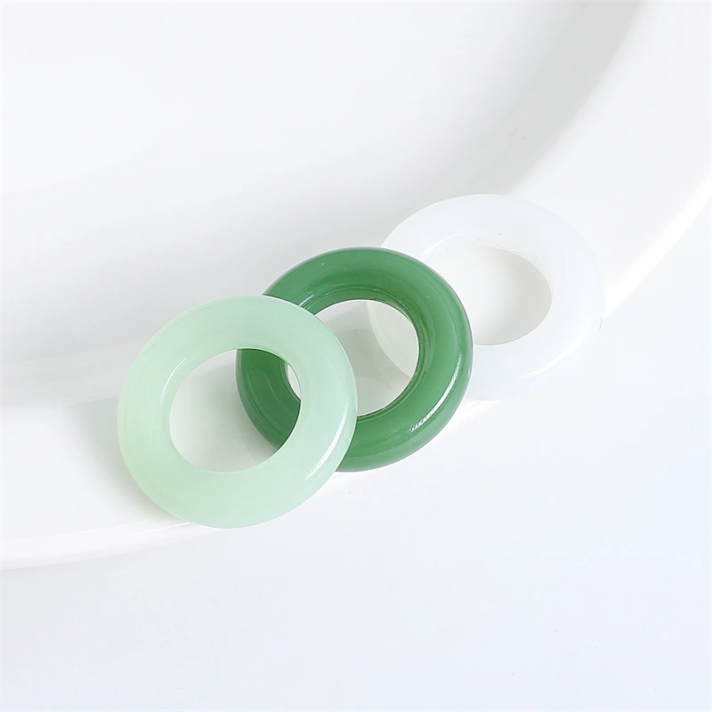 

5pcs Handmade Glass Beads Charm Toroidal Loose Beads for Earring Bracelet Necklace DIY Jewelry Craft Making Accessories