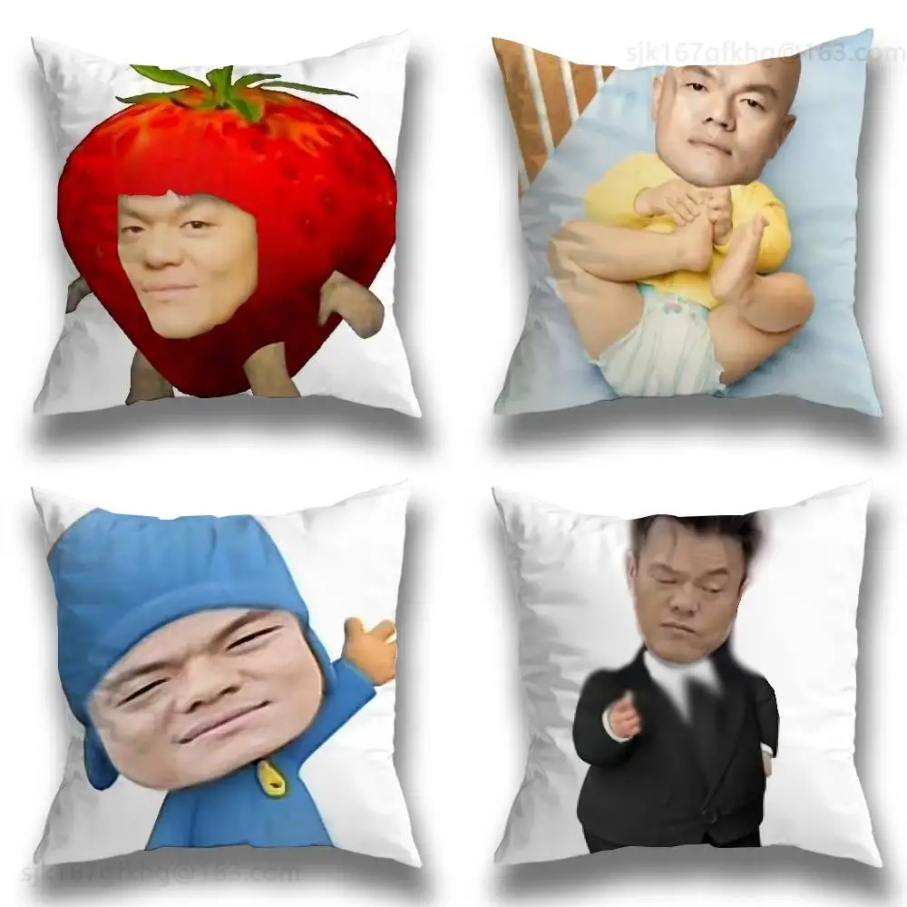 

J-JYP Meme Modern Throw Pillow Case Pillow Case Living Room Sofa Cushion Cover Suitable For Home Bedroom Room Decoration