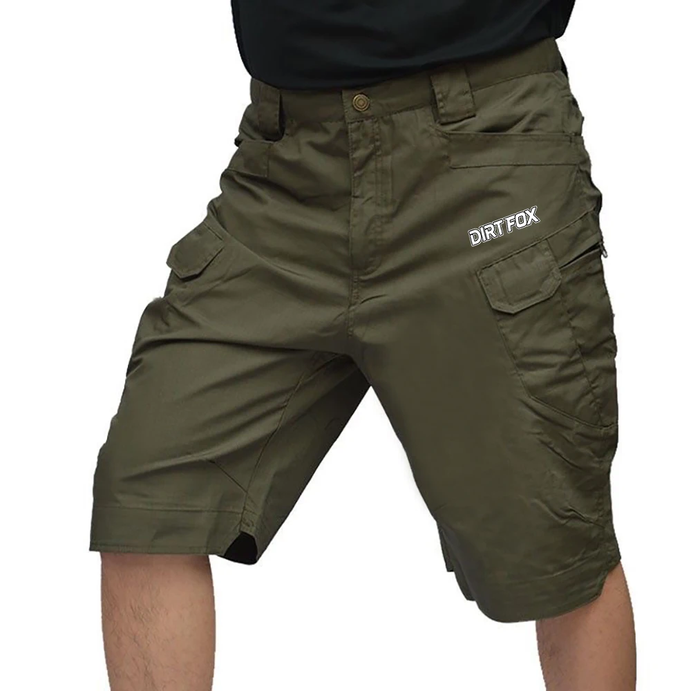 AliExpress DIRTFOX Green Bicycle Shorts Men Cross Country Cycling Racing Enduro Short Pants Mtb Broek Heren Mountain Bike Cargo Clothing