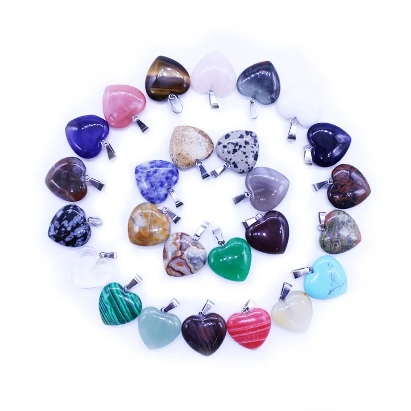 Wholesale 30pcs/Lot Bulk Natural Stone Pendant Hexagonal Prism Bullet Quartz Point Healing Charm For Necklace Jewelry Making