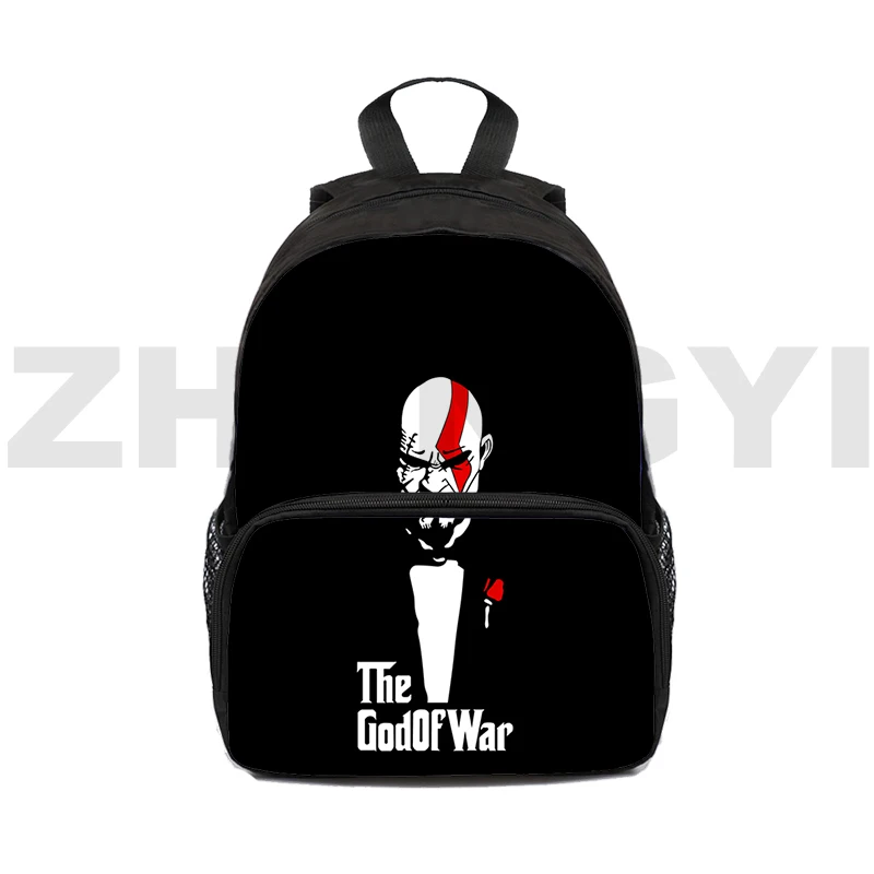 Sac à dos God of War pour enfants, jeu classique, dessin animé mignon, Kratos Sac A Dos, sacs à bandoulière en toile de qualité supérieure, sacs à main initiés