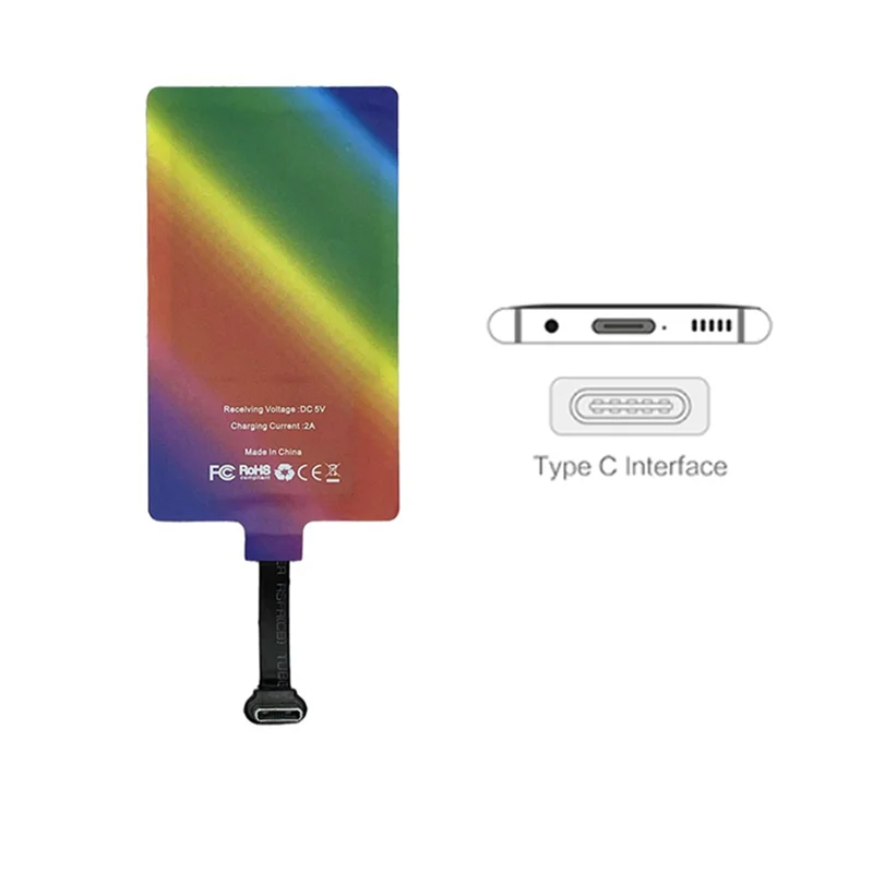 B03B-10W 5V 2A Wireless Charging Receiver Module Universal Port For Android Qtandard Durable Easy Install Easy To Use (MICRO-B)