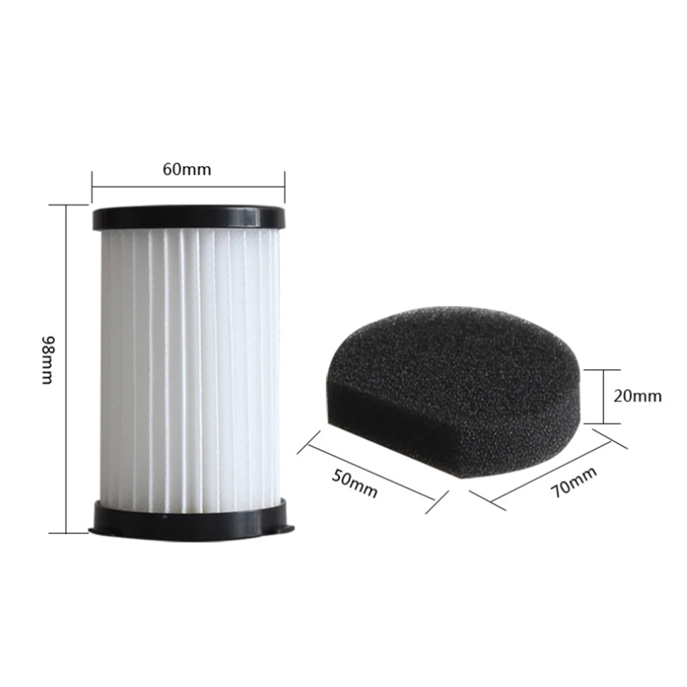 2PCS Filter For KT-509 KT509 KT-510 KT510 Handheld Vacuum Cleaner Filter Replacement For Robot Vacuum Cleaner