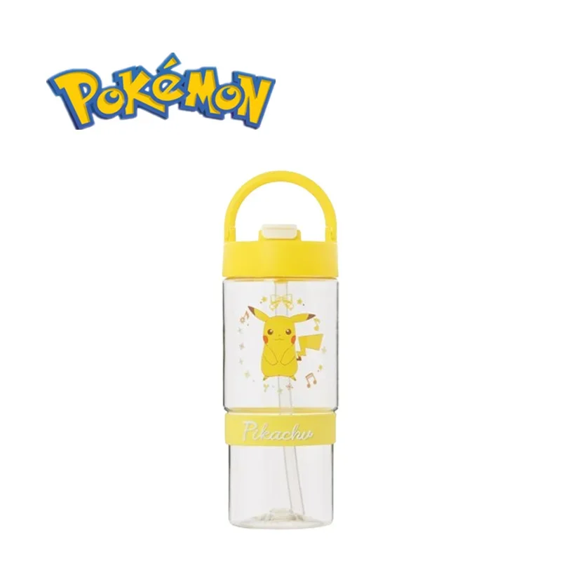 Pokemon straw cup Pikachu summer fruit tea coffee  large capacity  container boyfriend birthday gift animation peripherals