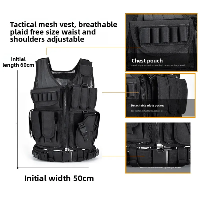 Equipement-de-plein-air-gilet-tactique-gilet-resistant-aux-coups-de-couteau-en-maille-respirant