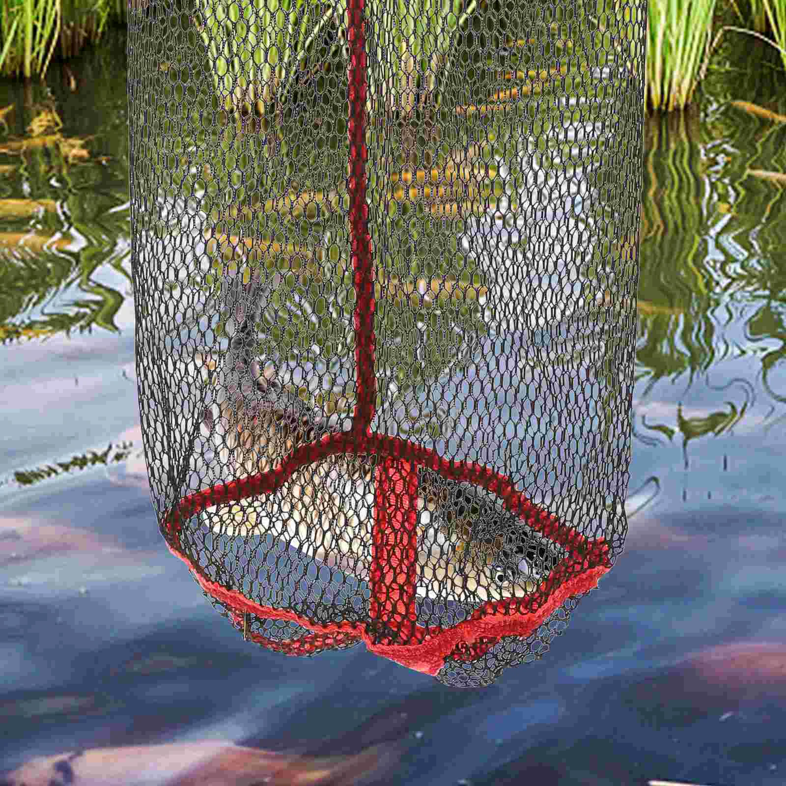 Net Diving Fishing Bag Outdoor Drawstring Portable With Ground Insert PVA Mesh Water Soluble Refill Rig Baits Wrap Environmental