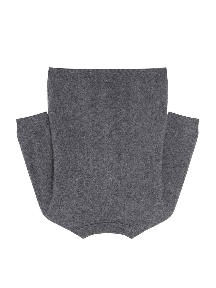 

HH зимнее женское модное свободное однобортное вязаное короткое пальто с короткими рукавами, женское повседневное однотонное теплое пальто с отложным воротником