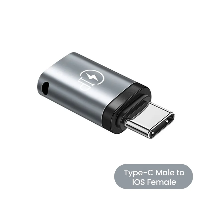 OLAF USB C-adapter Type C naar Lightning Female Converter voor IPhone 15 Xiaomi Samsung Lightning Charger Mobiele accessoires