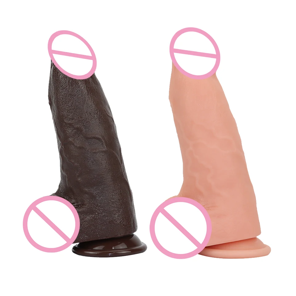Oversized Soft Realistic Dildo Big Penis Suction Cup Dick Penetration Anal Adult Sex Toys/Anal Toy For Women Masturbation Dildos