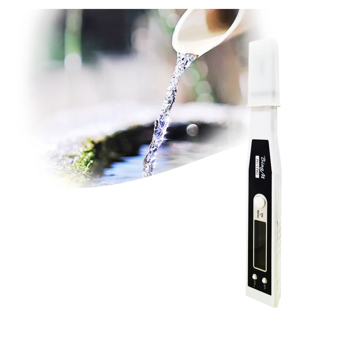 Fish Pond Water Quality pH test Pen Portable Aquarium Fish tank pH Meter High Precision pH Value Tester Detection